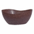 Tigela saladeira bowl oval 1,9lt marrom escuro