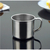 10un Caneca copo alumínio café chá 300ml canequinha cozinha - comprar online