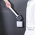 Escova Sanitária banheiro de silicone retangular branca - comprar online