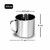 10un Caneca copo alumínio café chá 300ml canequinha cozinha - GR GASTRONOMIA E DECORAÇÃO