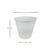 50 Mini vaso cachepot metal decoração vasinho festas branco - GR GASTRONOMIA E DECORAÇÃO