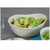 Tigela saladeira bowl oval 1,9lt bege - loja online