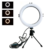 Ring Light de Mesa Iluminador De Led Tripé 8 Polegadas 20cm - comprar online
