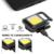 Mini Lanterna LED Chaveiro multifuncional USB recarregável na internet