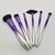 Kit Pincel De Maquiagem Anycolor 6 Pcs Purple/silver - RY TOP BRASIL