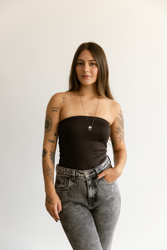 Tube Top Boston Preto - comprar online