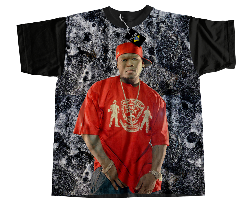 Camiseta Camisa rappers 50 cent - PsicoRock Brasil