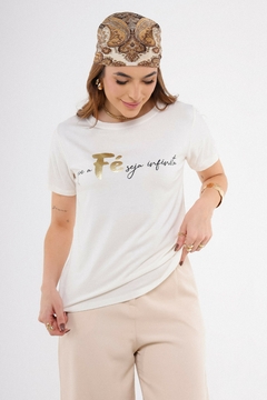 Tshirt - Que a fé seja infinita - comprar online