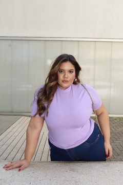 Tshirt Gola Alta "Plus size" ( Lilás ) - comprar online