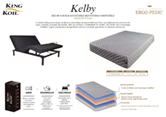 COLCHÃO KING KOIL ERGO-PEDIC KELBY - TAMANHO SOLTEIRO AMERICANO - loja online