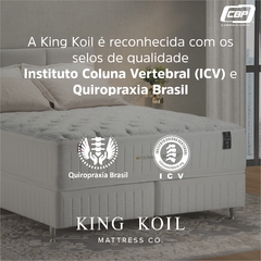 Colchão King Koil Platinum - Tamanho Casal - loja online