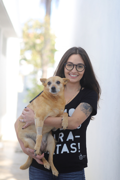 Baby Look Somos todos vira-latas! na internet