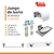 Set De Accesorios De Baño x 5 Piezas Bronce Cromo Terra - comprar online