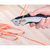 Cuchillo Trapezoidal Ergonómico De Seguridad Con Cortador De Cable KWB en internet