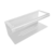 Organizador De Pared Con Baranda De Acero Inoxidable Murano - comprar online