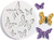 Molde de Silicona de Mariposas Texturizadas x 6