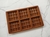Molde Silicona Tabletas Chocolate Cuadrada X 6 - comprar online