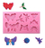 Molde de Silicona de Mariposas x 8 Modelos - Dolcre