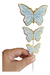 Mariposas Para Toppers De Torta Decorativas X 12 Unds - tienda online