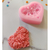 Molde de Silicona de Corazón Texturizado con Rosas Modelo 2 en internet
