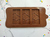 Molde Silicona Tabletas Chocolate Texturizada Hojas Cacao