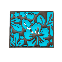 Billeteras FLORES SURF - TURQUEZA - comprar online