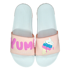 Chinelas HELADO - ROSA/BLANCO - CONFORT - tienda online