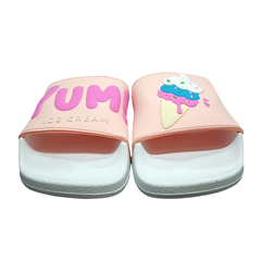 Chinelas HELADO - ROSA/BLANCO - CONFORT - comprar online