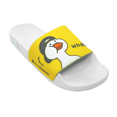 Chinelas PATO - AMARILLO/BLANCO - CONFORT