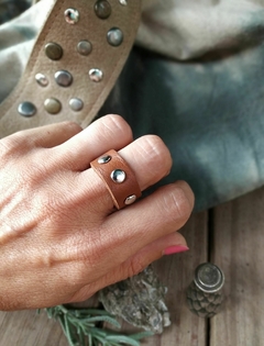 ANILLO ROCK LAZO SUELA - comprar online