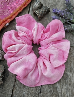 SCRUNCHIE SHIBORI ROSA