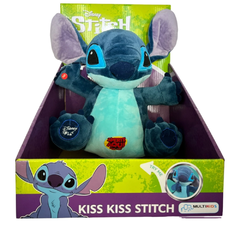 URSO DE PELUCIA STITCH KISS KISS 33CM # BR1451