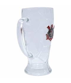 Caneca Vidro Bola Futebol 630ml - Corinthians - comprar online