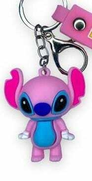 CHAVEIRO STITCH 3D 6CM X 6CM LILO & STITCH AZUL - comprar online