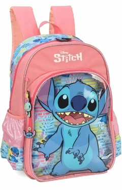 Mochila de Costas Oficial STITCH DISNEY - Luxcel Salmão - comprar online