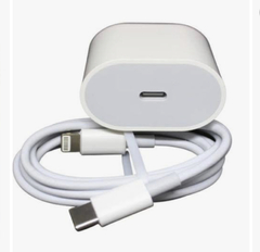 Carregador Compatível P/ iPhone iPad Tipo-c Turbo 20w + Cabo - comprar online