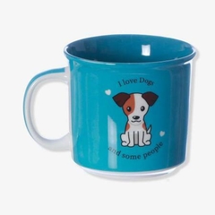 Caneca em Cerâmica I Love Dogs 350ml - Zona Criativa - comprar online