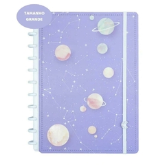 Caderno Inteligente Purple Galaxy By Go Case Grande