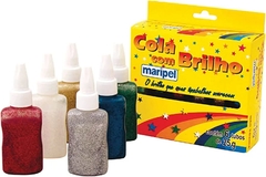 Cola Com Brilho 6 Cores Maripel - comprar online