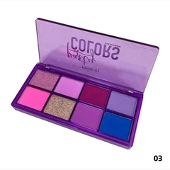 Pink 21 Paleta De Sombras Party Of Colors Cs3092 - Pink - Bazar Melo's