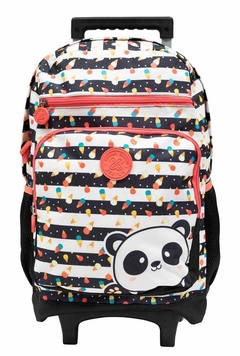 Mochila com Rodas 16 Xeryus College Panda 2 - 11290 - Artigo Escolar