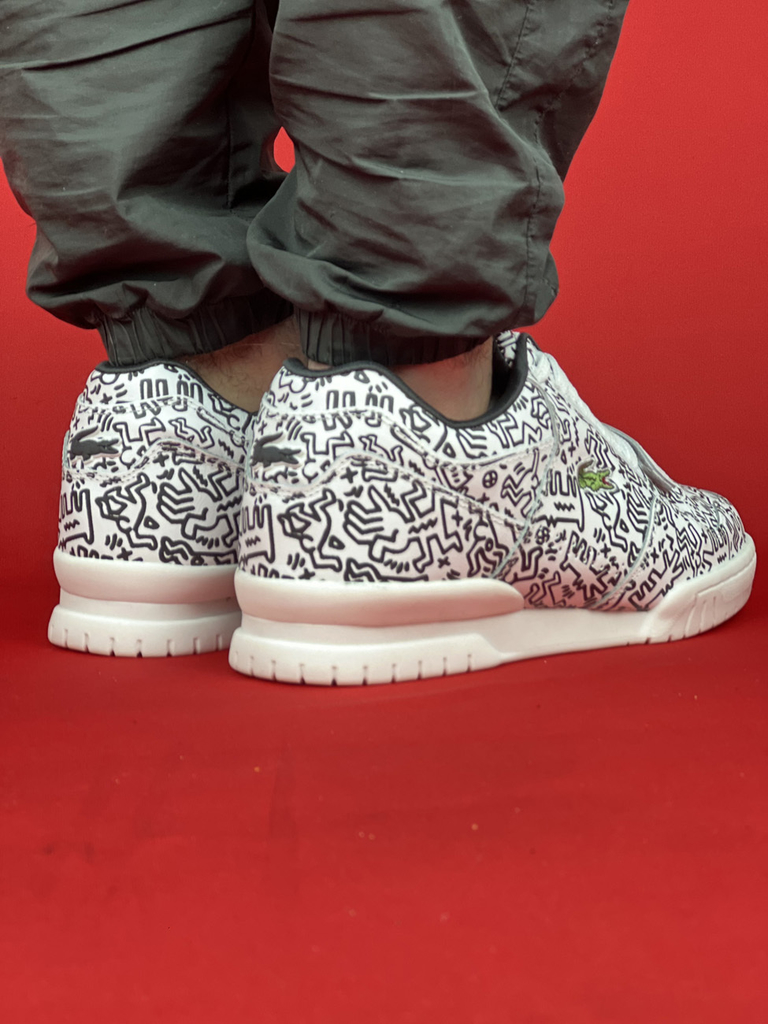 Lacoste keith haring on sale sneakers