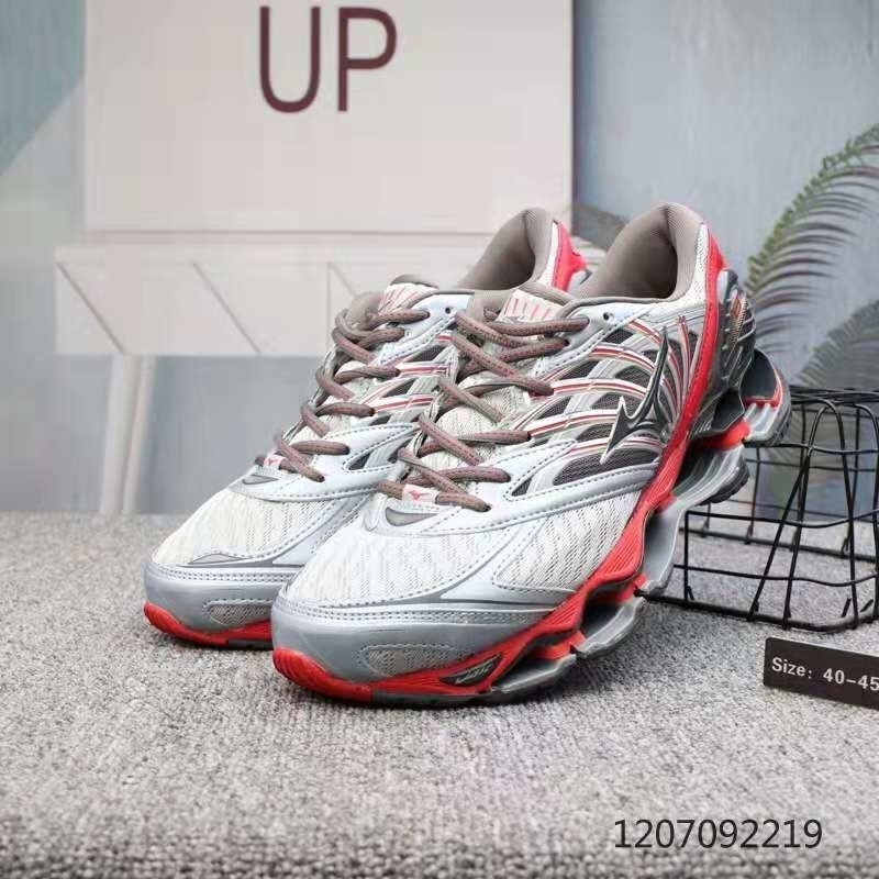 Mizuno prata cheap e vermelho