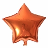 Globos de estrella naranja 40 cm