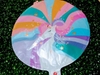 Globo Unicornio colores redondo 40 cm