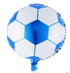 Globo Pelota futbol azul mundial redondo 40 cm