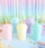 Vaso Milk shake pastel - comprar online