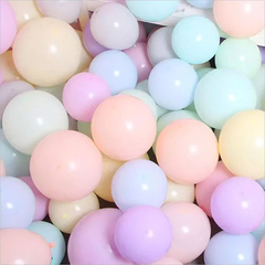 Globos de latex pastel x 50 unid