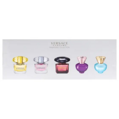 kIT VERSACE 5 MINIATURAS 5ML CADA - MINIATURA na internet