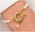 Pulsera De perlas y Broche